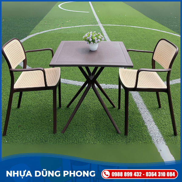 Ghế giả mây có tay